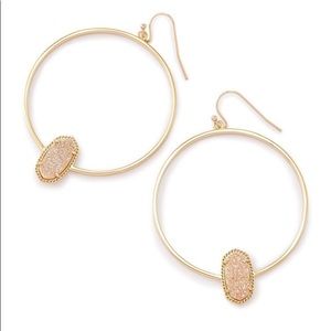 Kendra Scott Elora crust hoop earrings! ✨